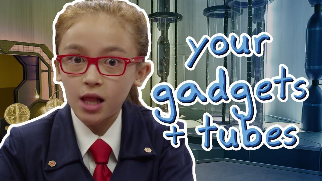 Check out some of the gadgets you submitted, and take a trip in the tubes with Olympia!