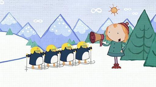 The Penguin Ski Team is having trouble skiing--they keep crashing into things!