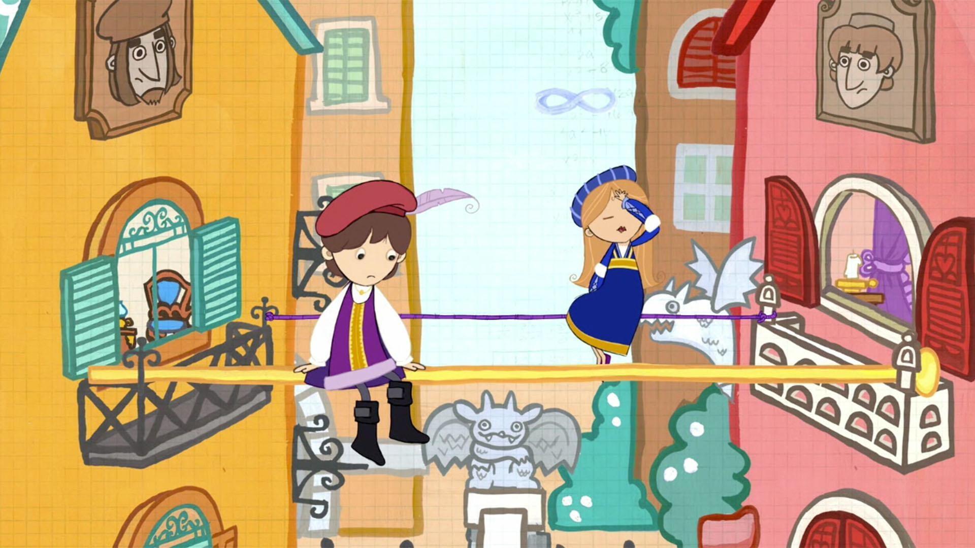 Romeo and Juliet want to be a pair, so Peg and Cat help Romeo reach his maiden fair.