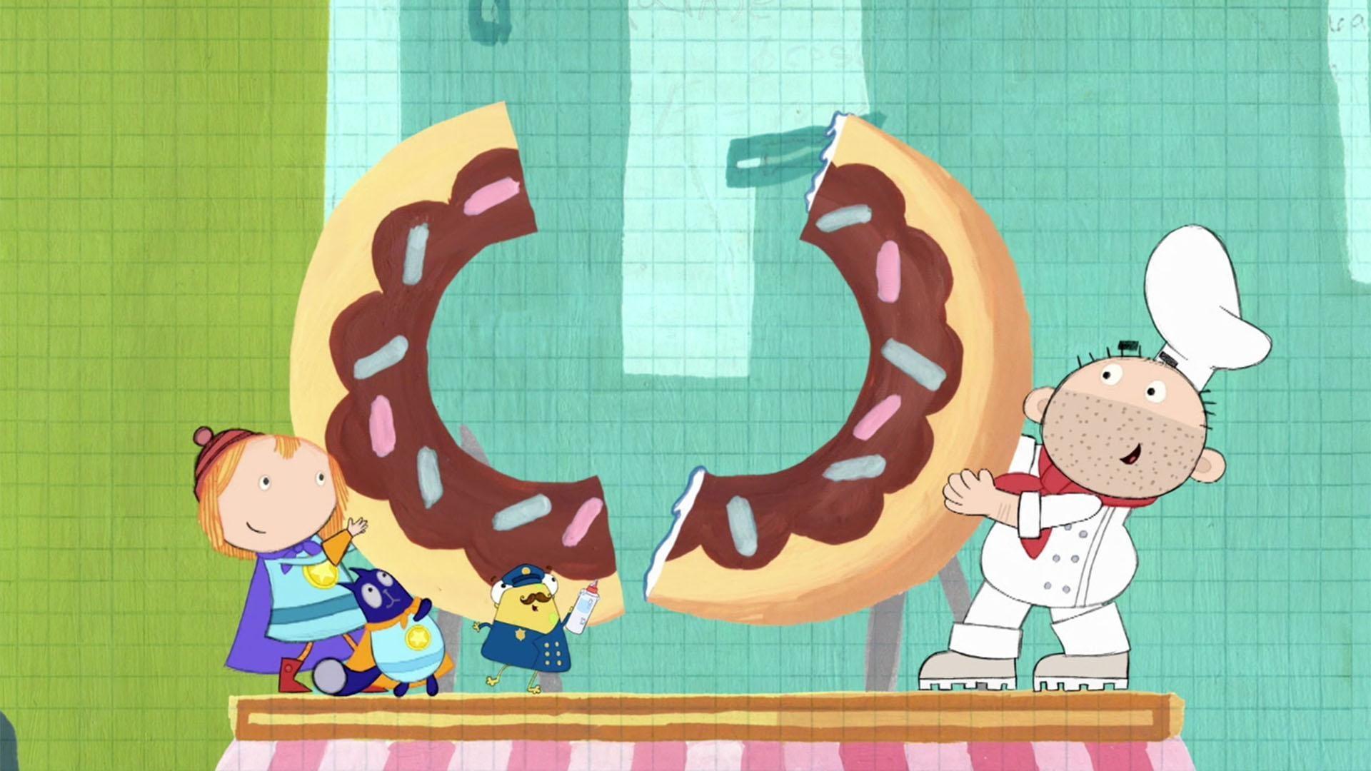 The Arch Villain is turning everything in Mathtropolis into arches!