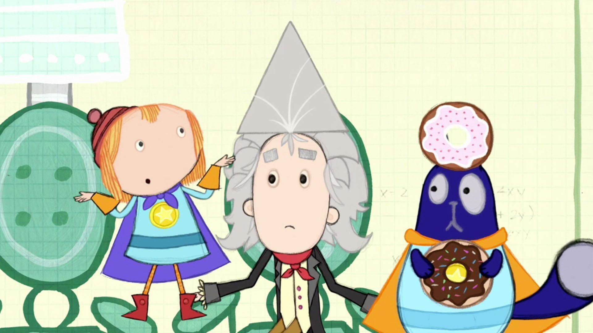 Someone has shaped Beethoven's hair into a triangle, but he wants his hair to be square!