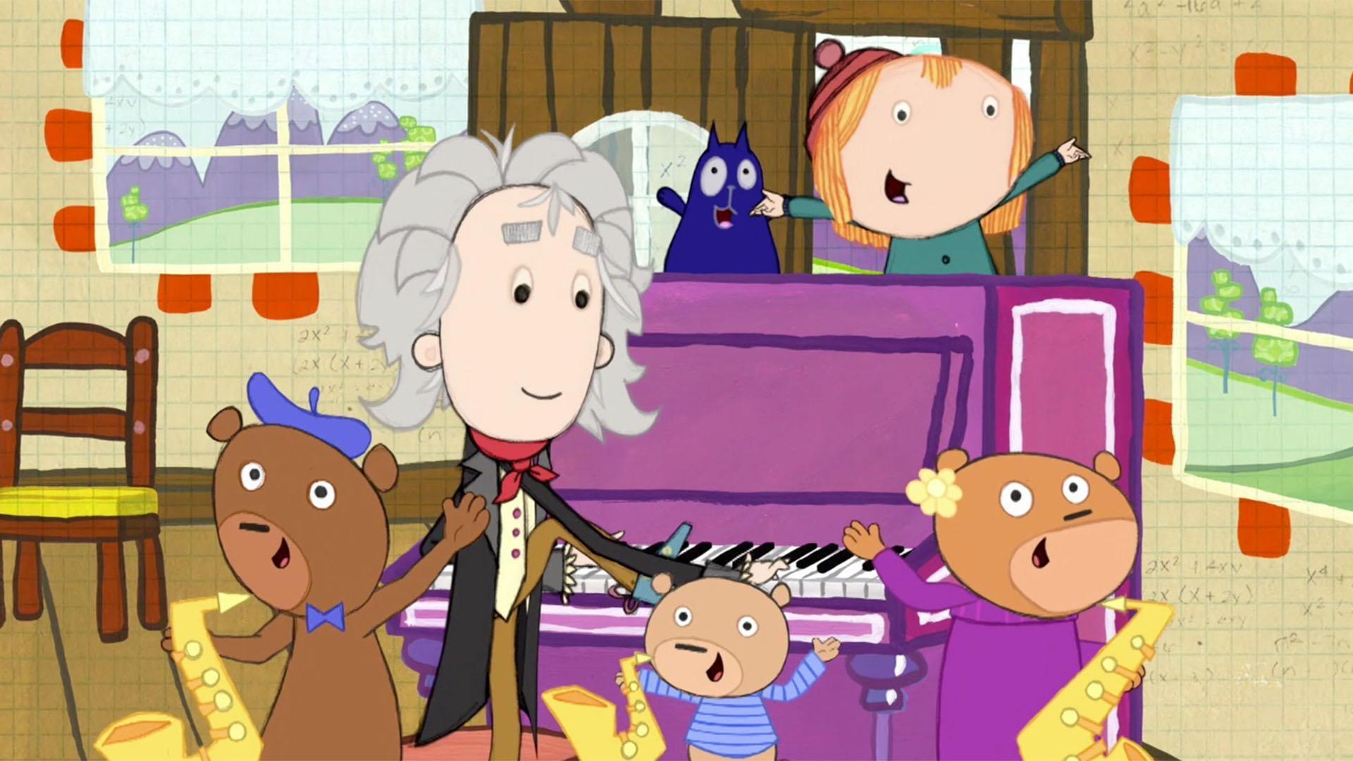 The Three Bears can't agree with Beethoven about anything!