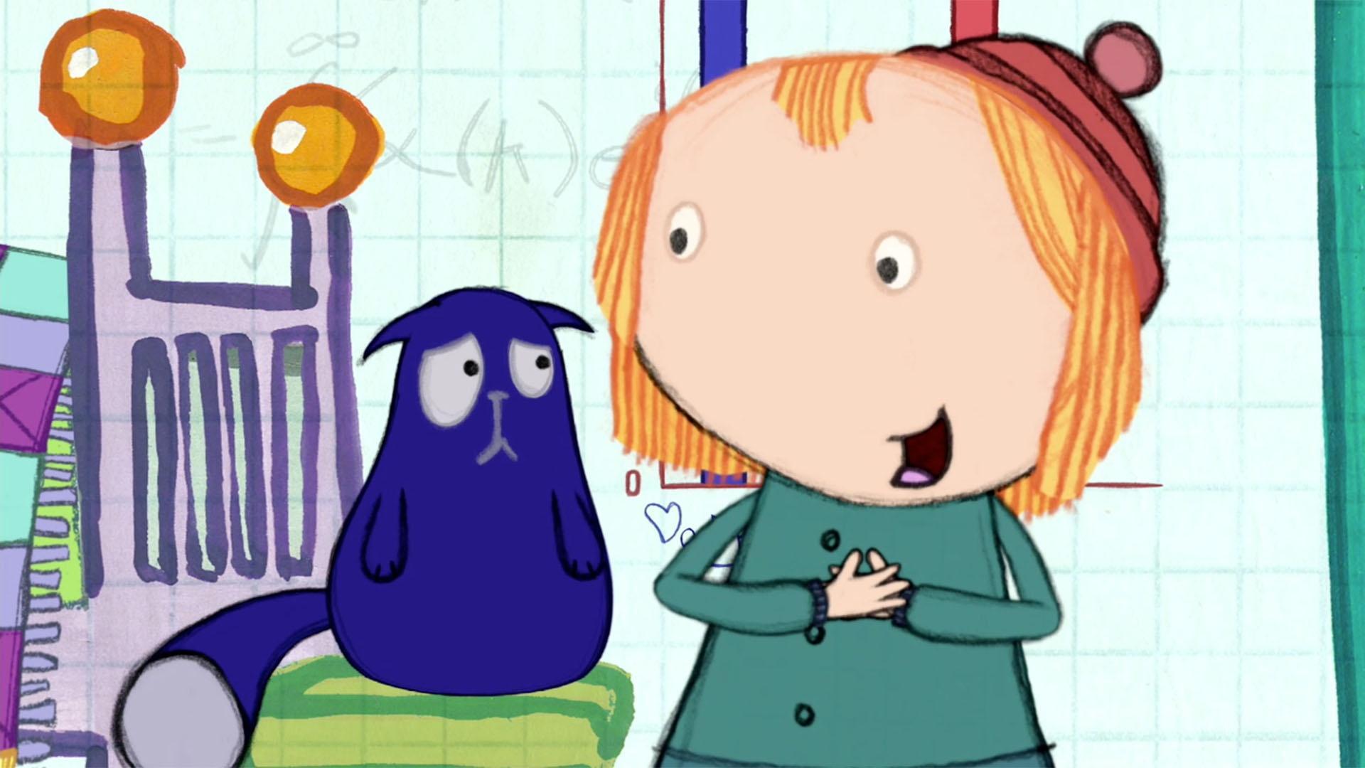 Cat is worried that Peg likes their new friend Big Dog more than him.