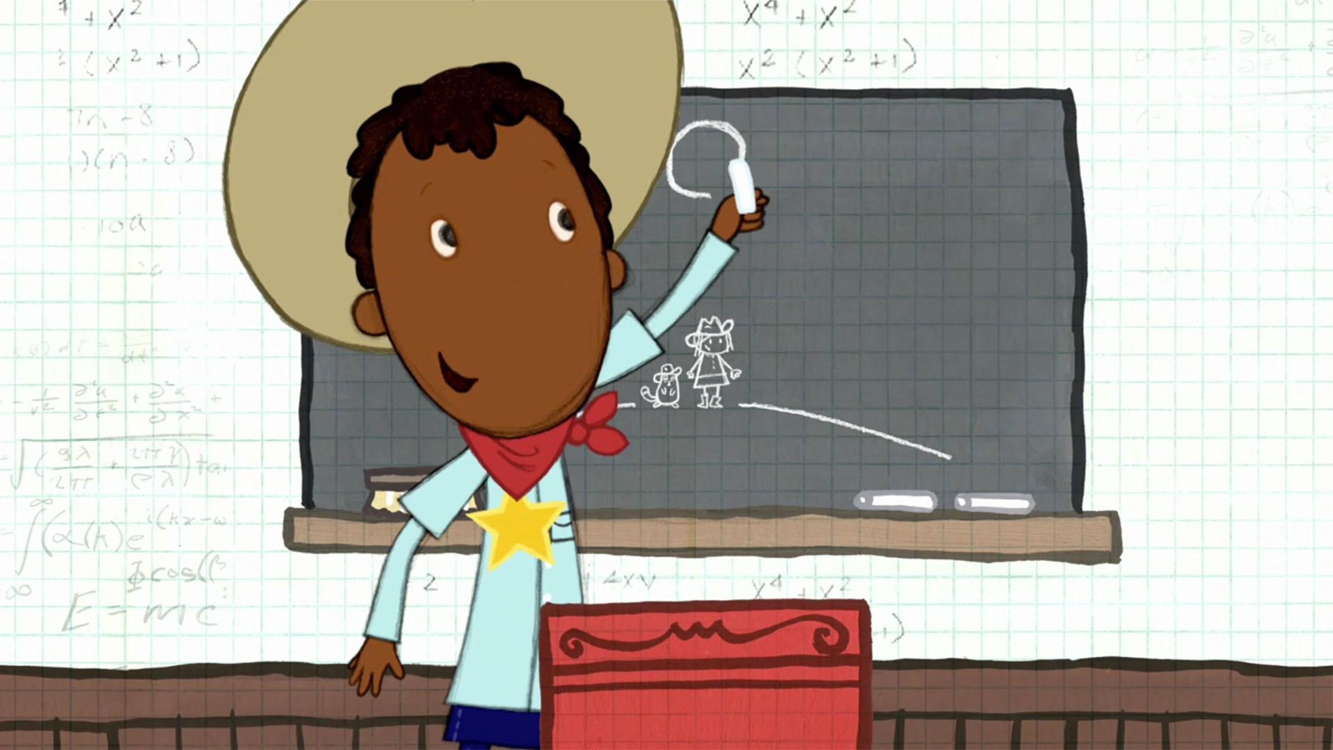 Ramone helps Peg and Cat figure out what time they have their showdown with Bad Jack.