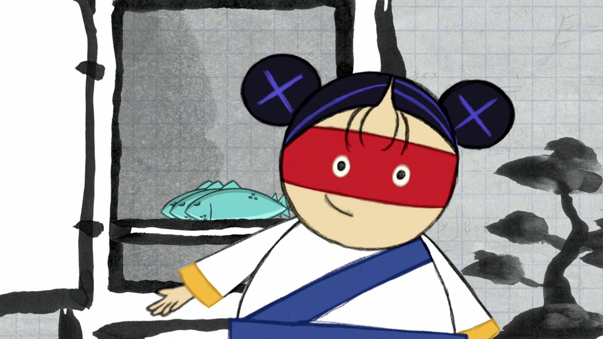 By increasing length and height, Peg, Cat, and Aki can protect the fish for the banquet.