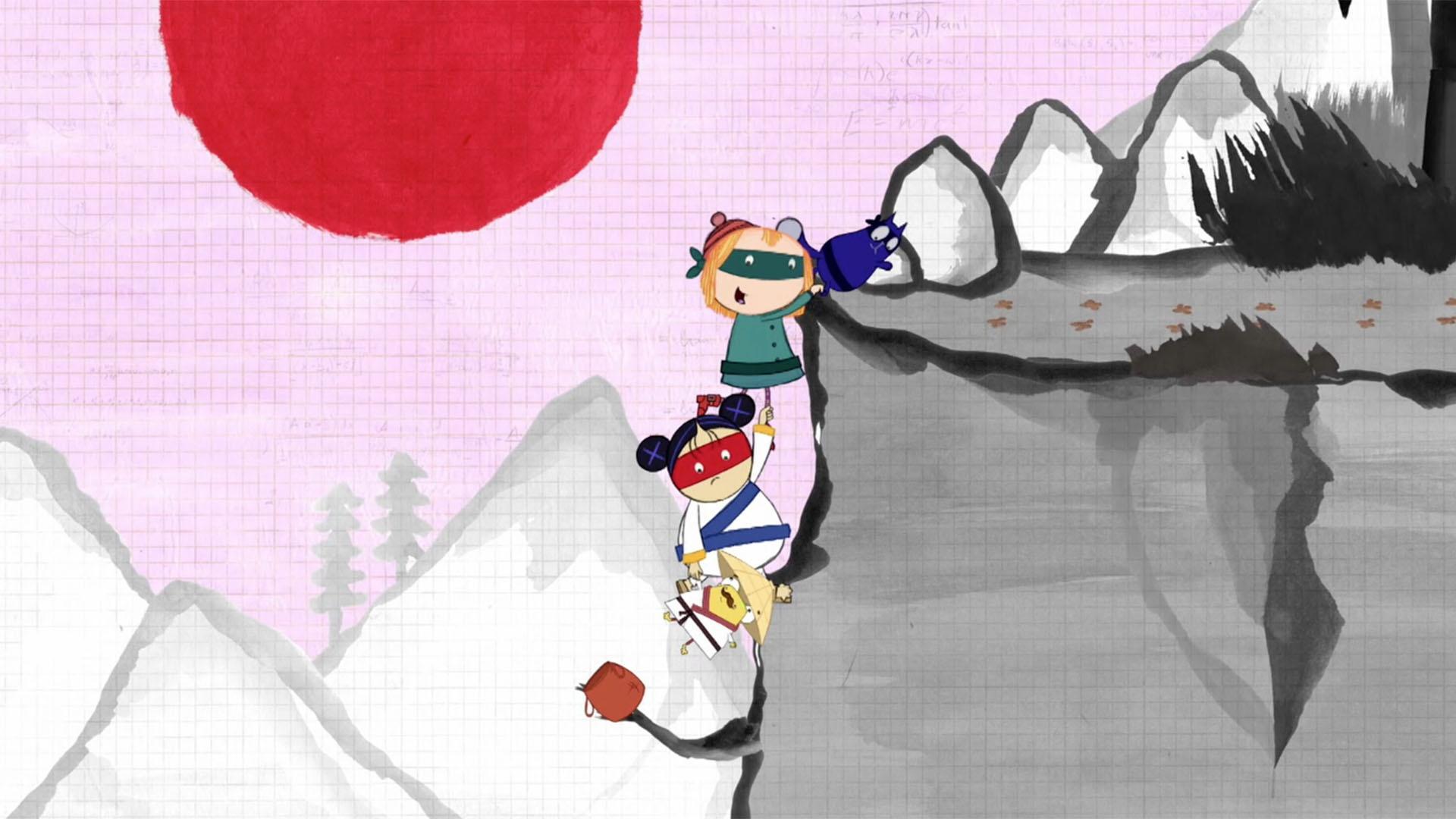 It turns out that the Toad is the chef who is preparing the fish for the Ninja Banquet!