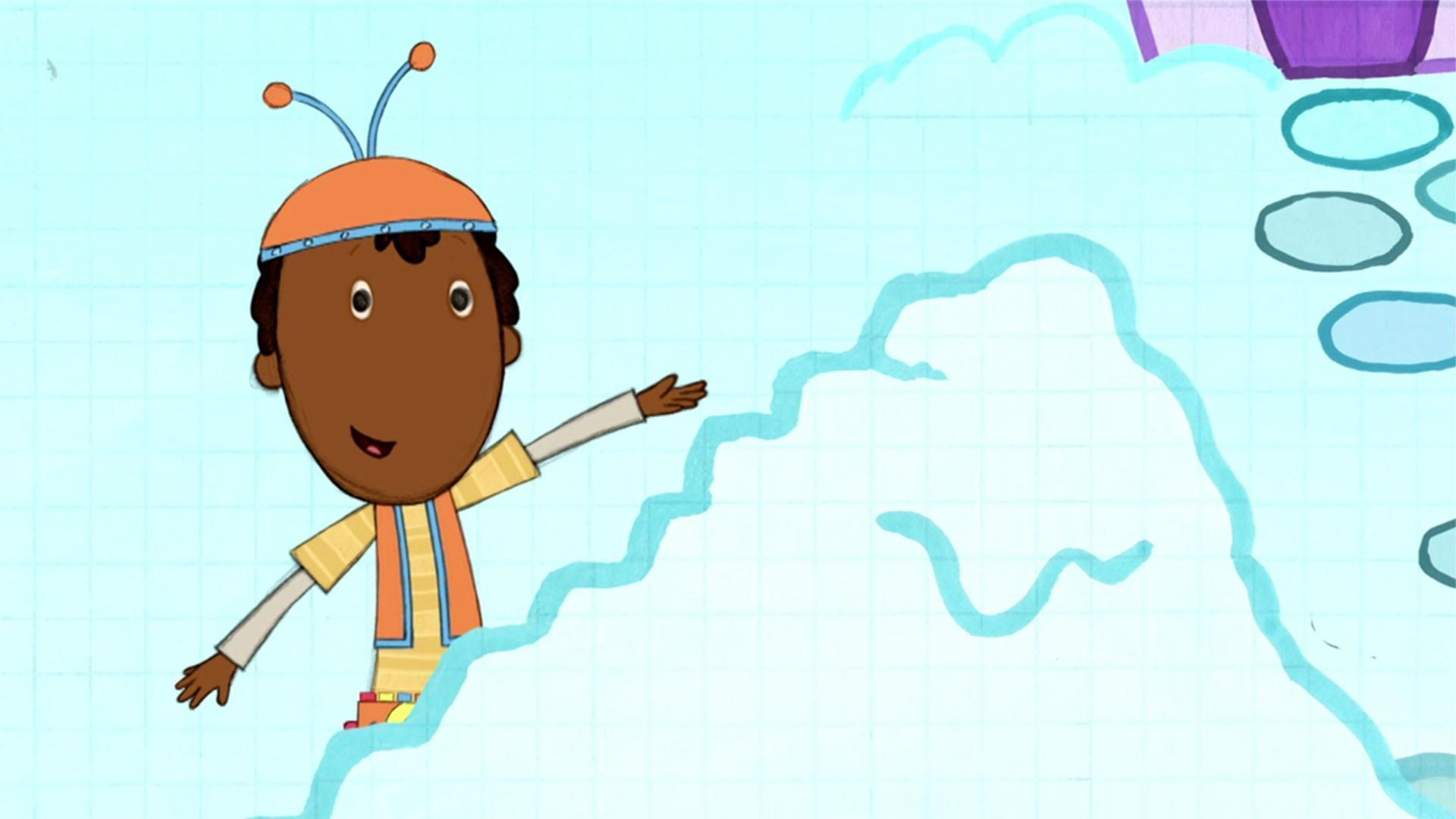 Ramone encourages Peg and Cat to solve the problem one step at a time.