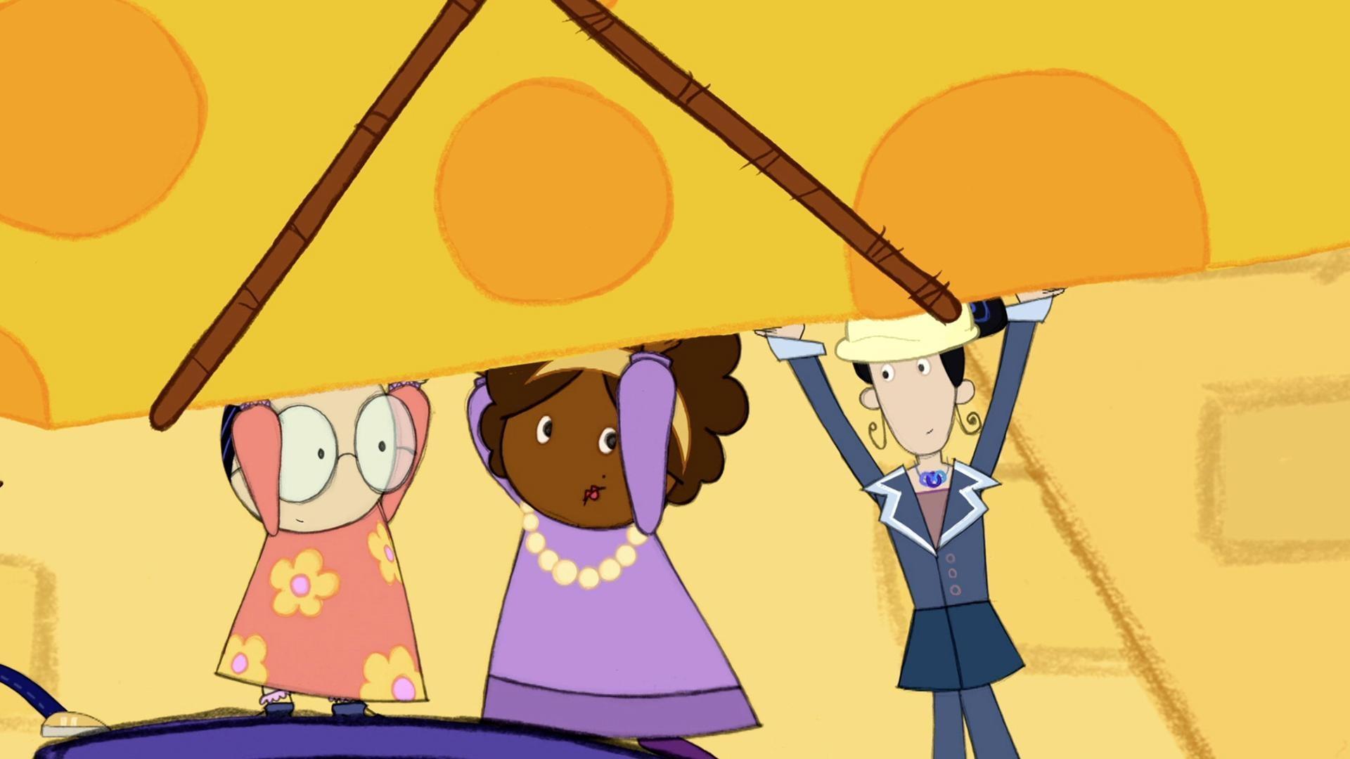 Peg calls a few of her friends to ask if she can use their rectangular prisms.