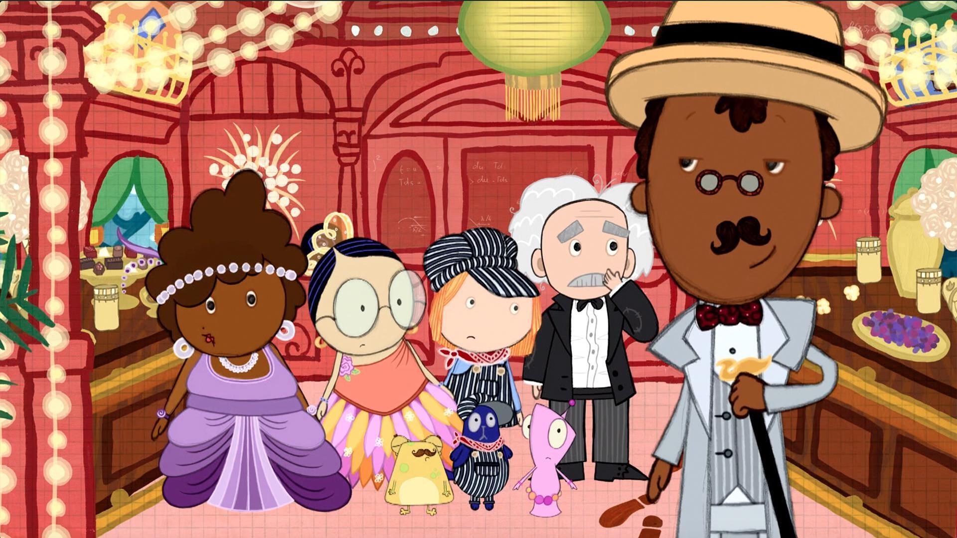 Einstein's award goes missing on the Peg + Cat Express!