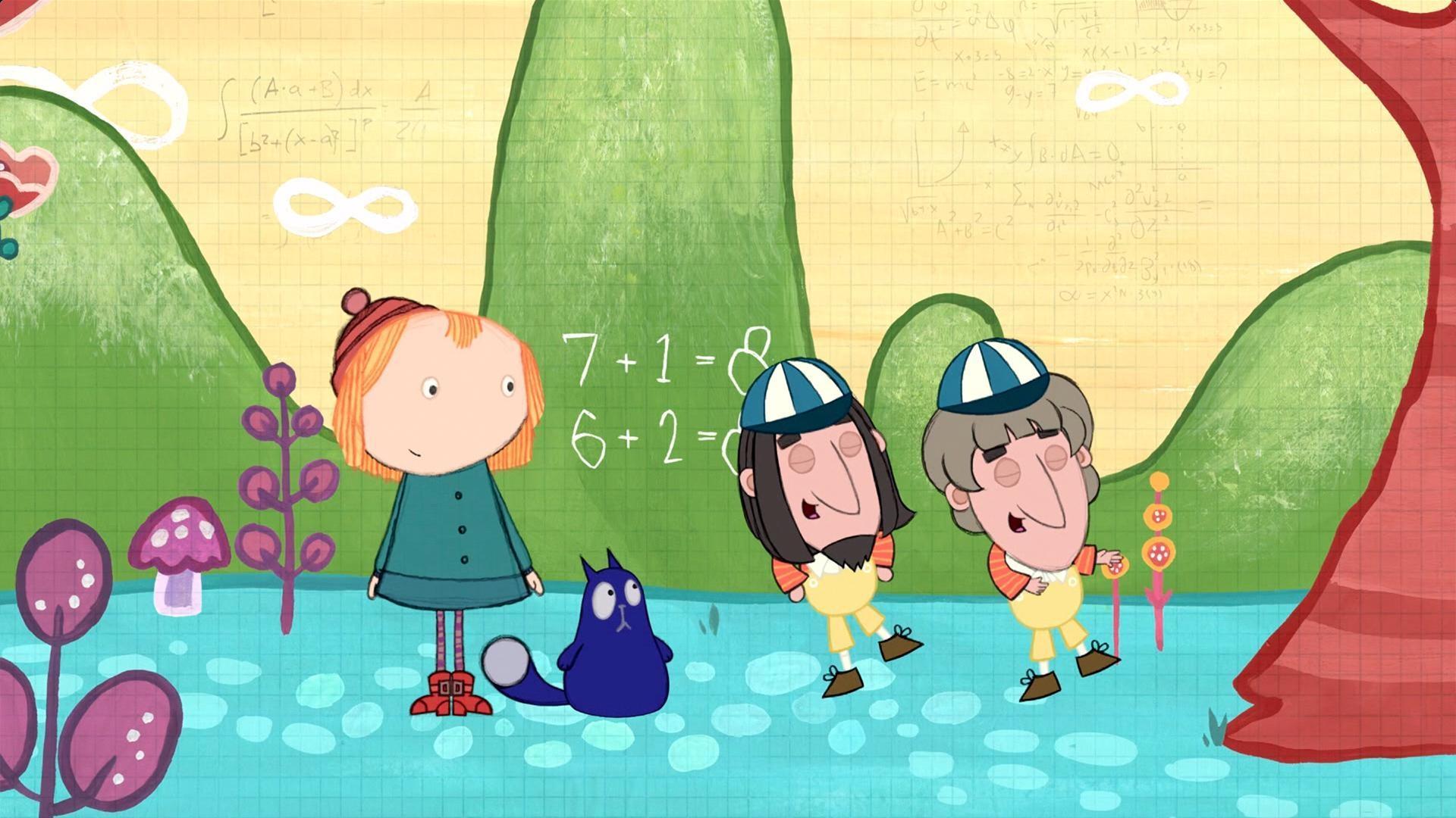 Peg and Cat have gone through the looking glass and nothing makes sense!