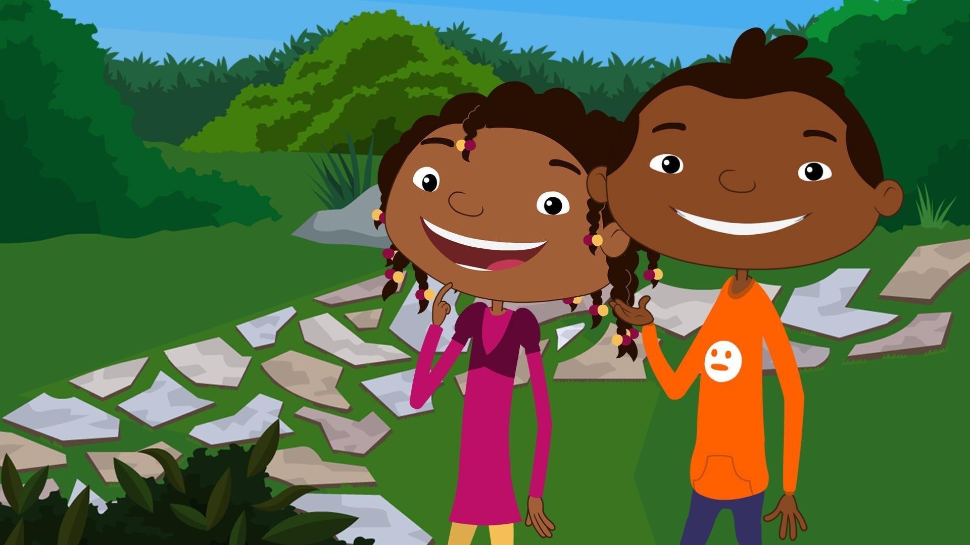 Gabi and Oliver’s favorite places in nature? A park, a bench, and a restaurant for birds.