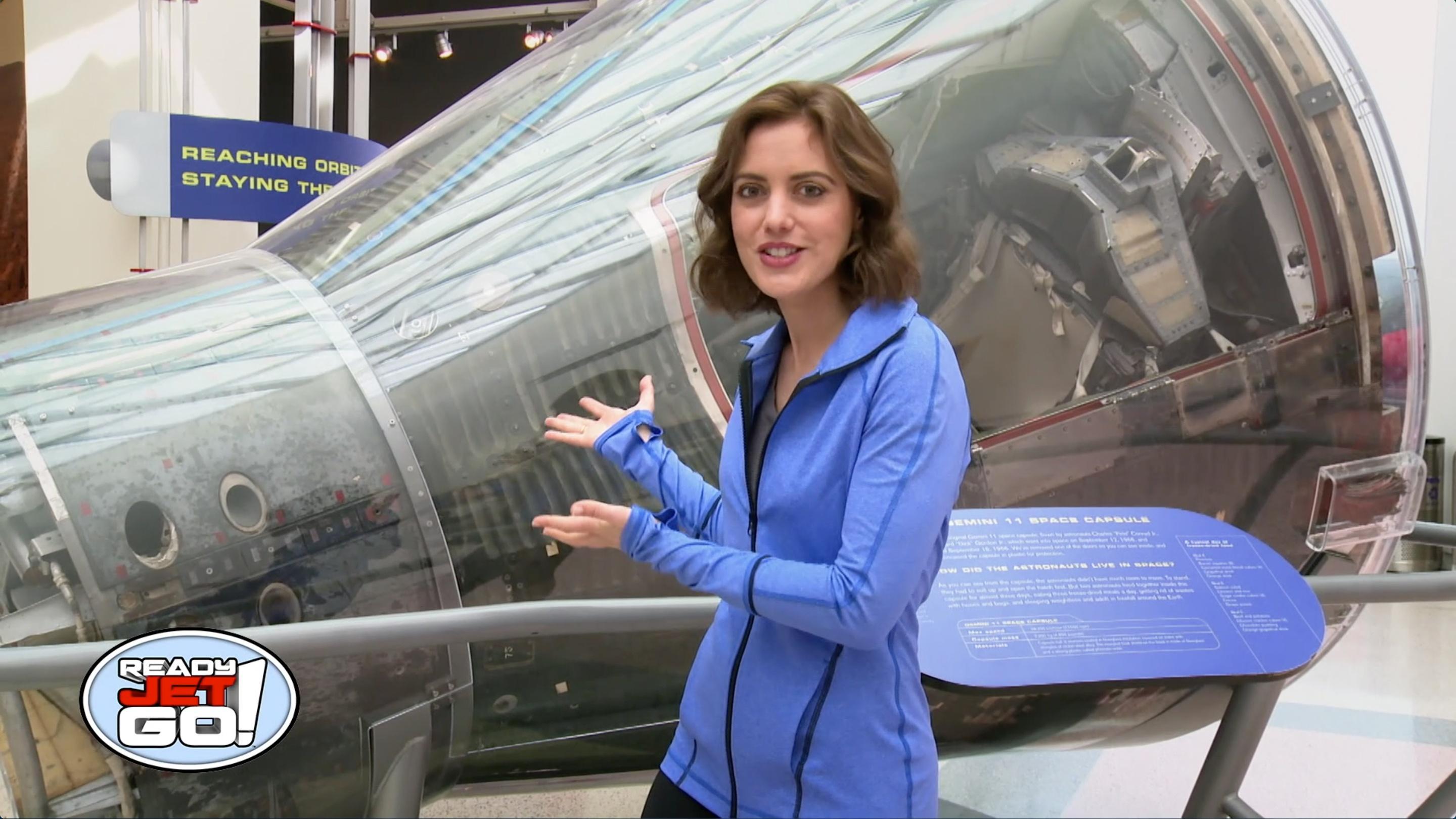 Astronomer Amy Mainzer talks about space capsules, including Gemini 11.