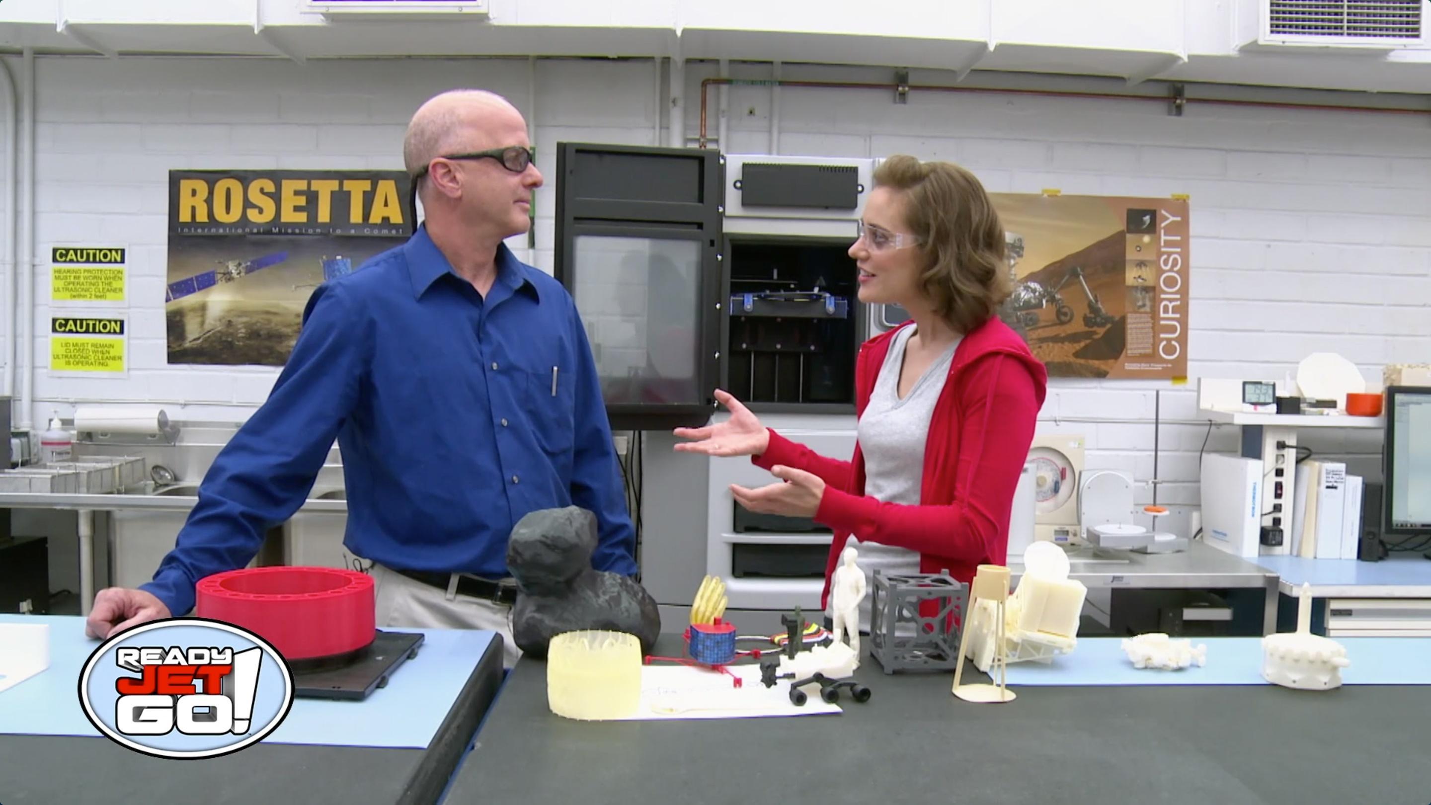 Amy Mainzer is at the Jet Propulsion Laboratory to find out more about 3D printing.