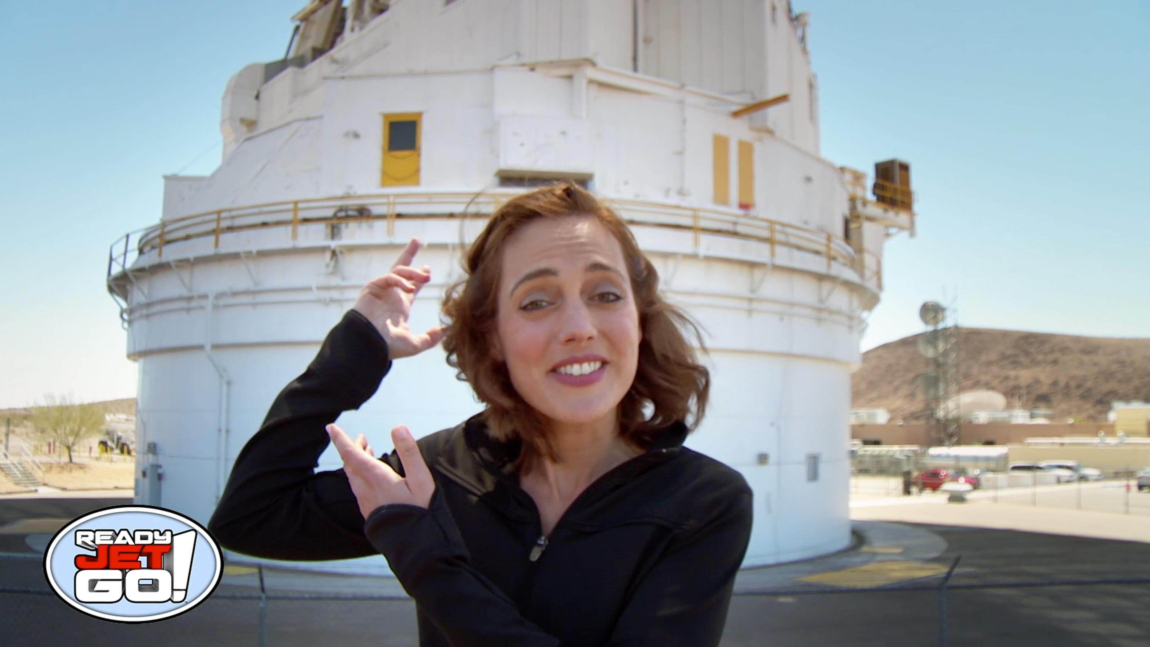 Astronomer Amy Mainzer explains how we track our satellites and explore the universe.
