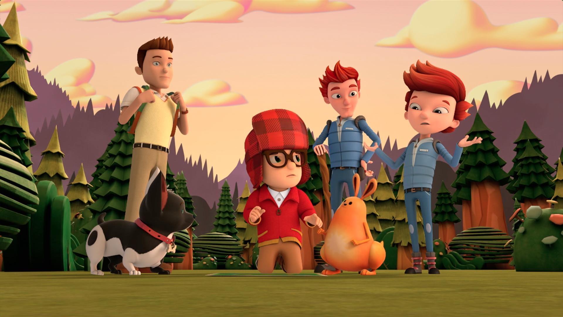 A song-filled recap of the Propulsion family's mission to Earth. / The kids go camping.