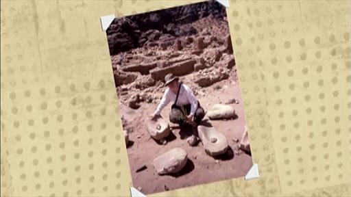 The SciGirls meet with archaeologist Renee at the museum.