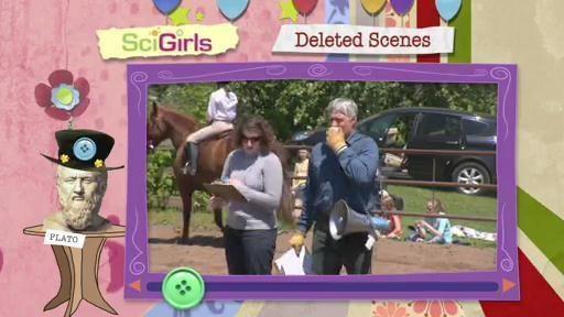 SciGirl Madeleine rides her favorite horse Penny in the Junior Equitation competition.