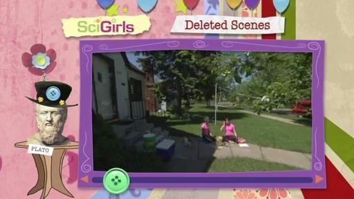 The SciGirls might have discovered a volleyball ice cream maker.