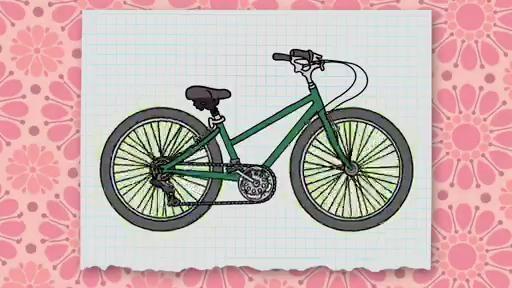 The SciGirls head to a bike shop to learn some bicycle anatomy.