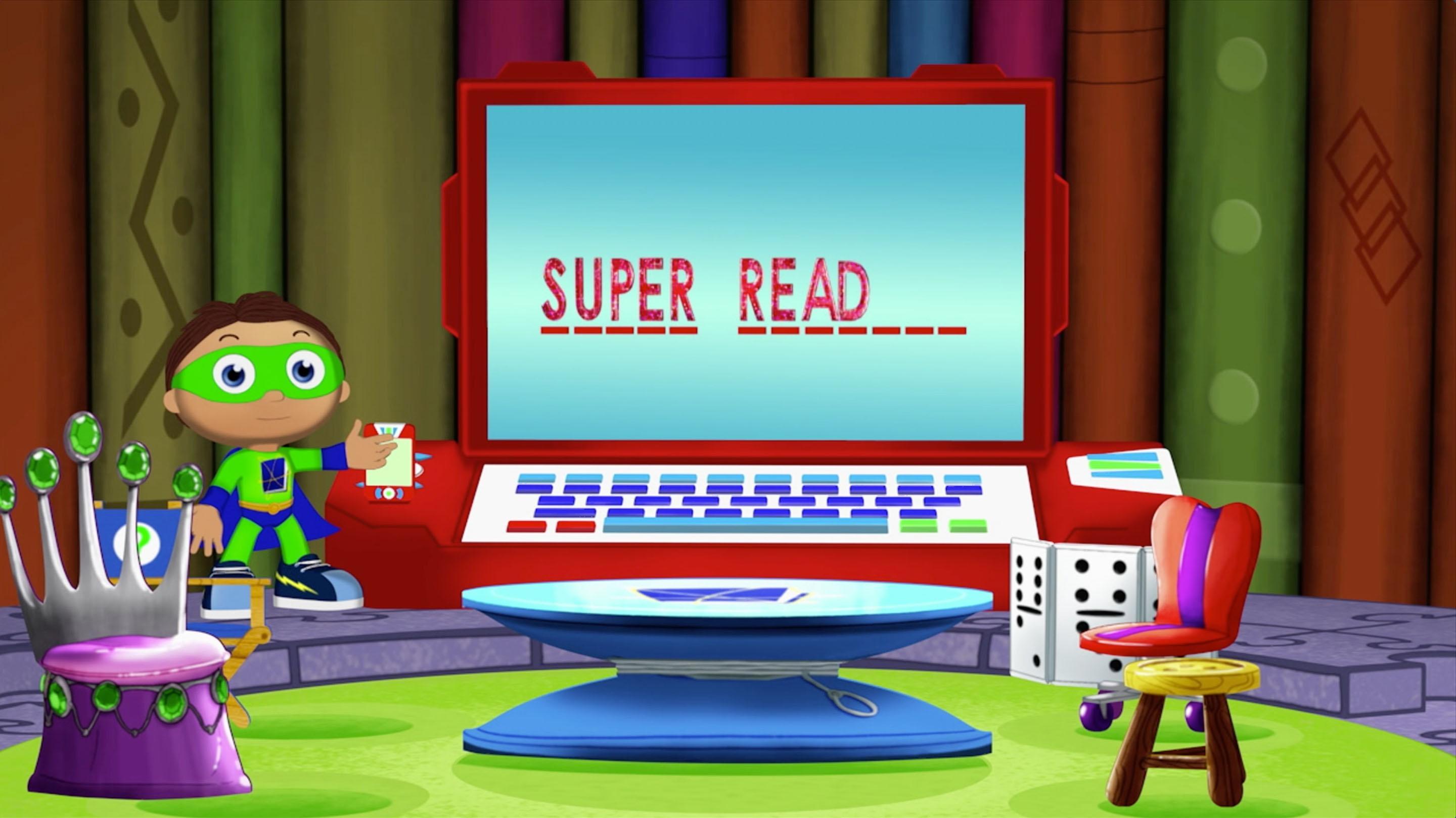 The Super Story answers reveals that Whyatt and his friends are the Super Readers.
