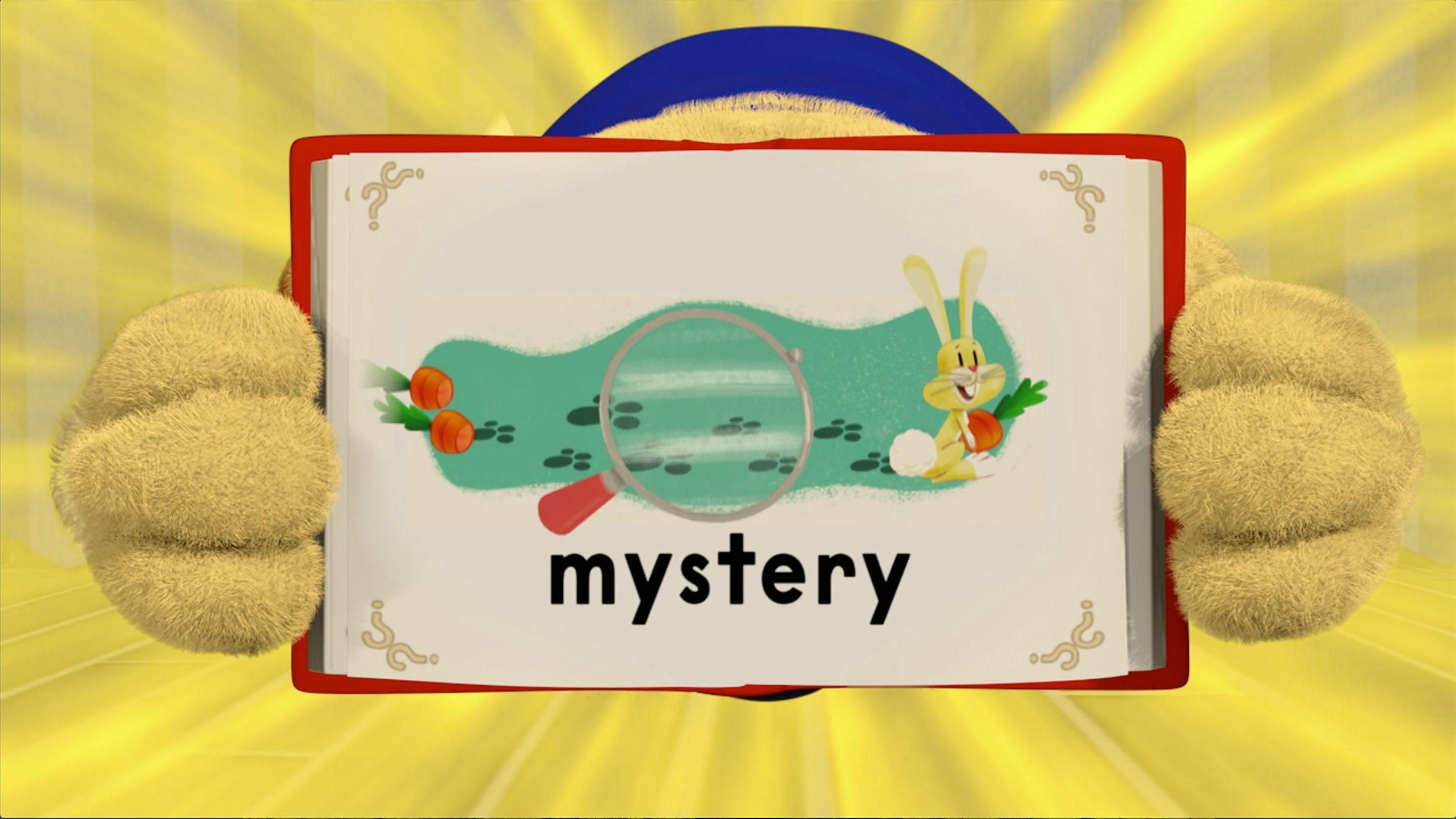 Woofster uses his dictionary power to define the word 'mystery'.