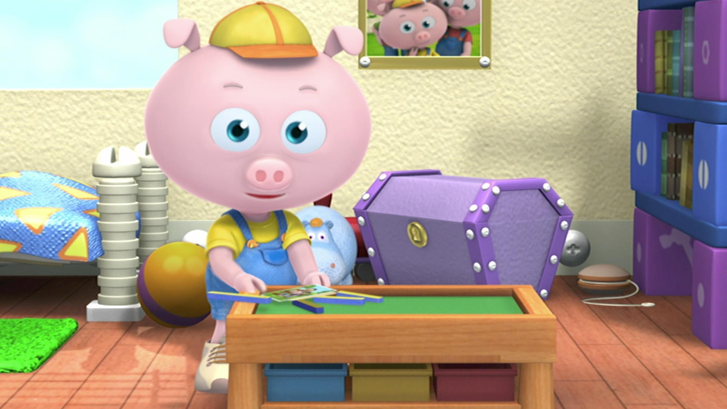 Pig is different from his human friends, but he's proud to be a pig.