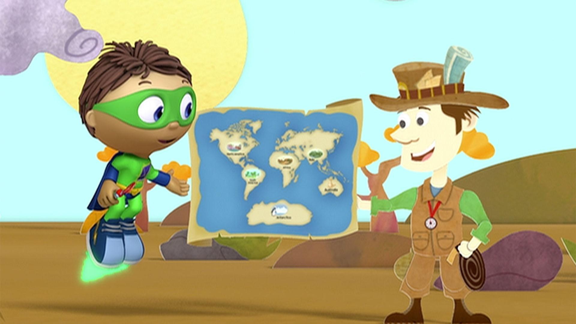 Wobblebottom needs help finding Sophie. Help Super Why change Wobblebottom's story.