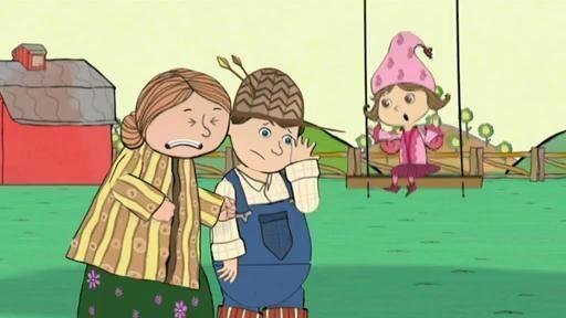 The Super Readers meet a farmer and his wife who can make three magic wishes.