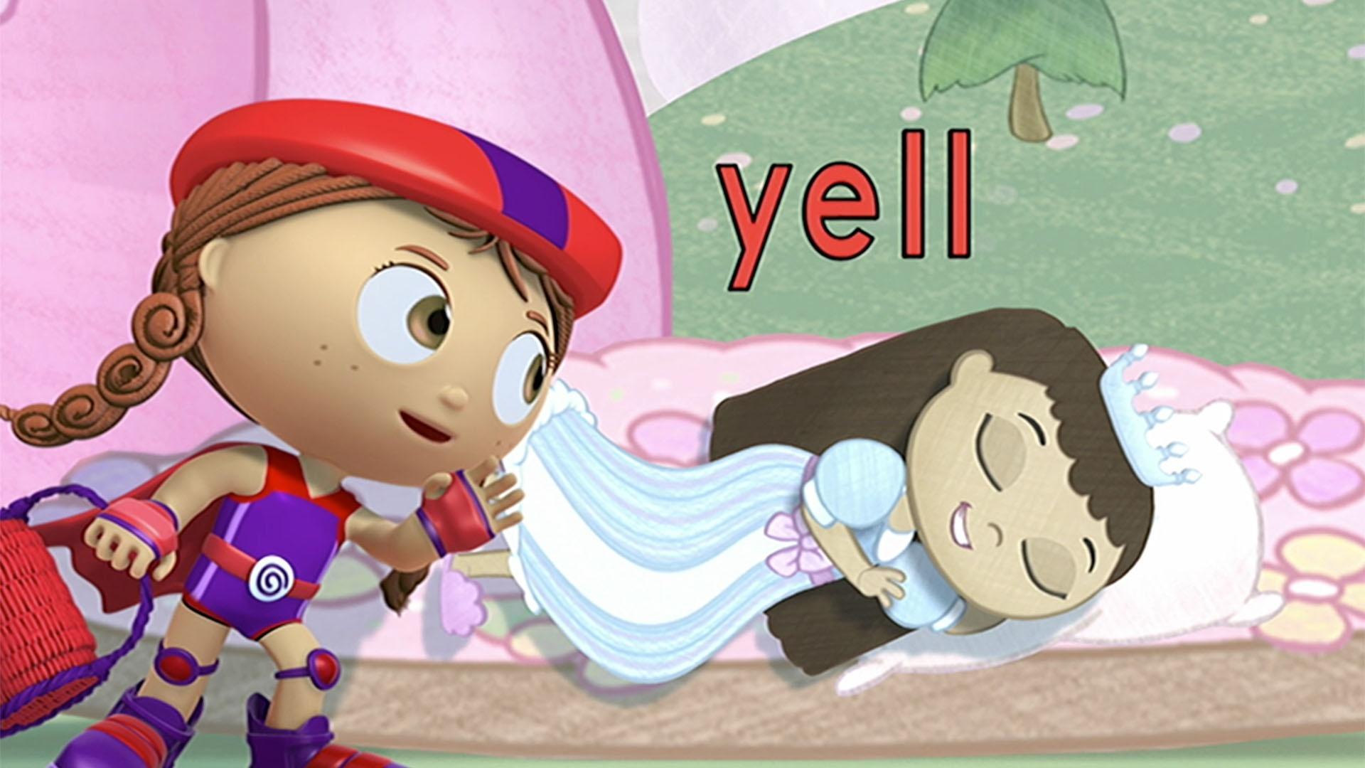 The Super Readers try to convince Sleeping Beauty that there's more to life than snoozing.