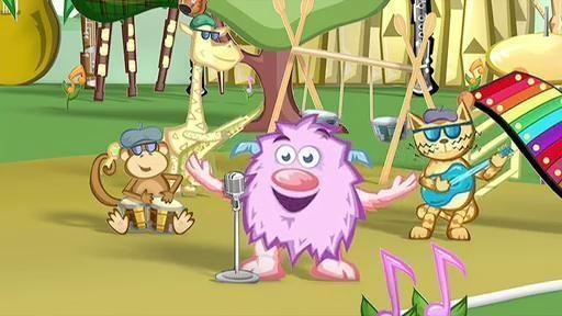 The Super Readers meet a monster named Monty who can't decide what instrument to play.