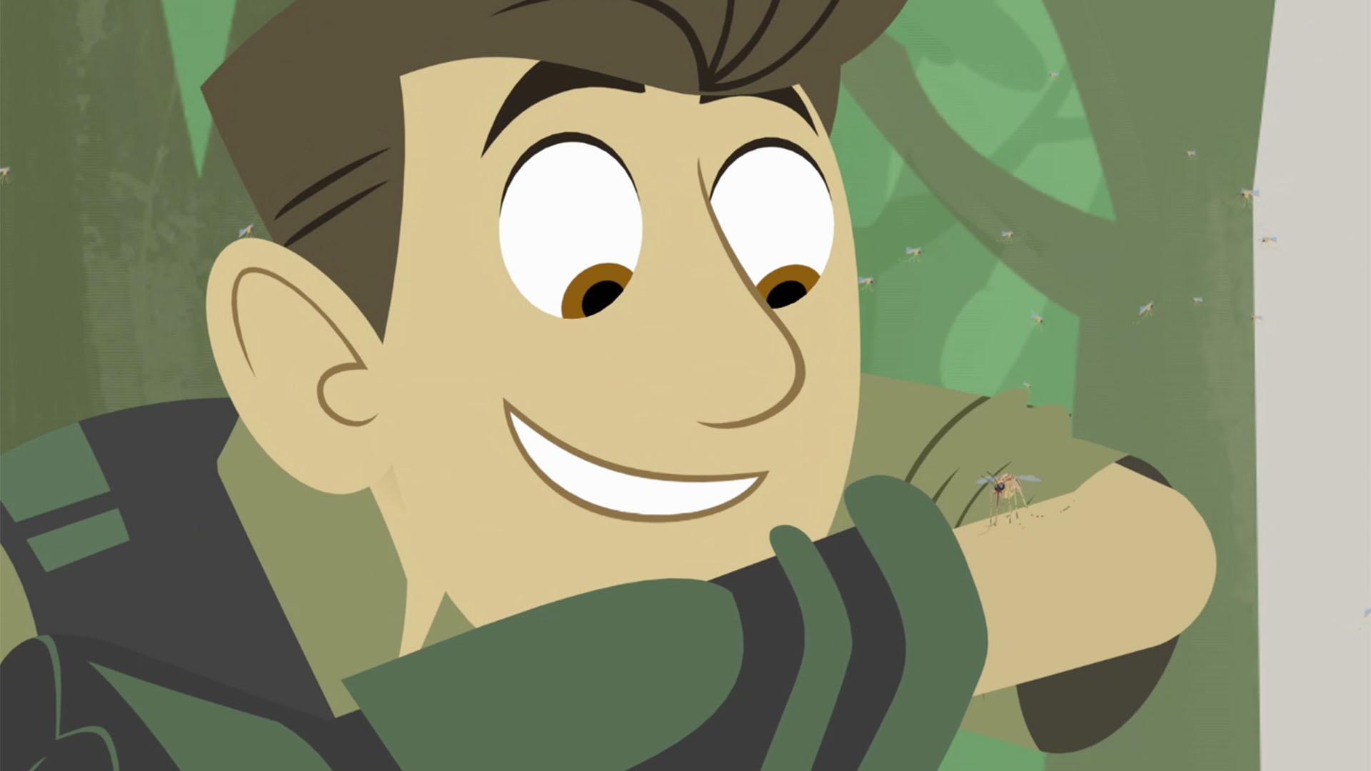 Chris and Martin's swamp adventure is interrupted when they get swarmed by mosquitoes.