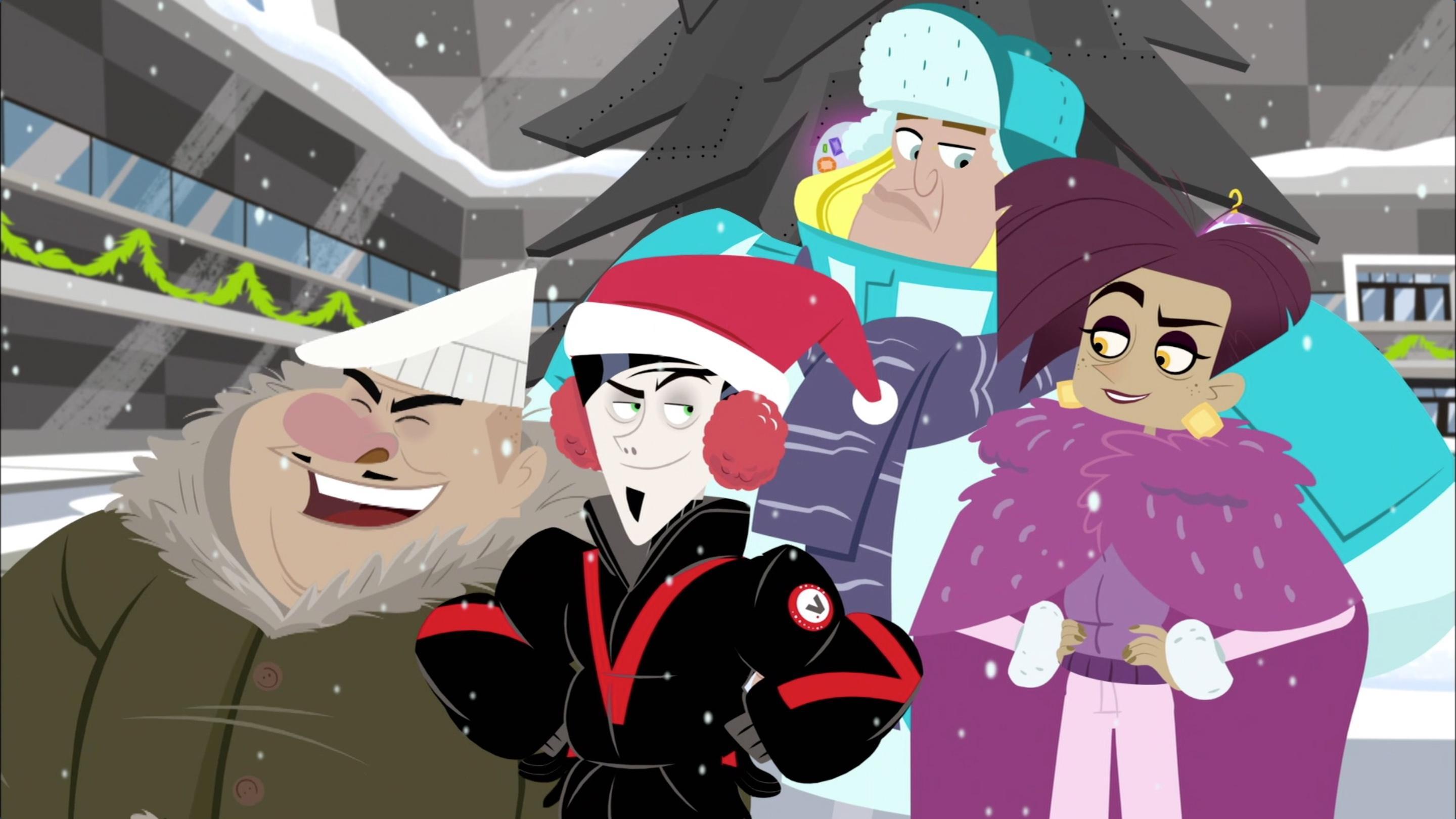 The Kratts crew save their animal friends from Donita, Zach and Gourmand.