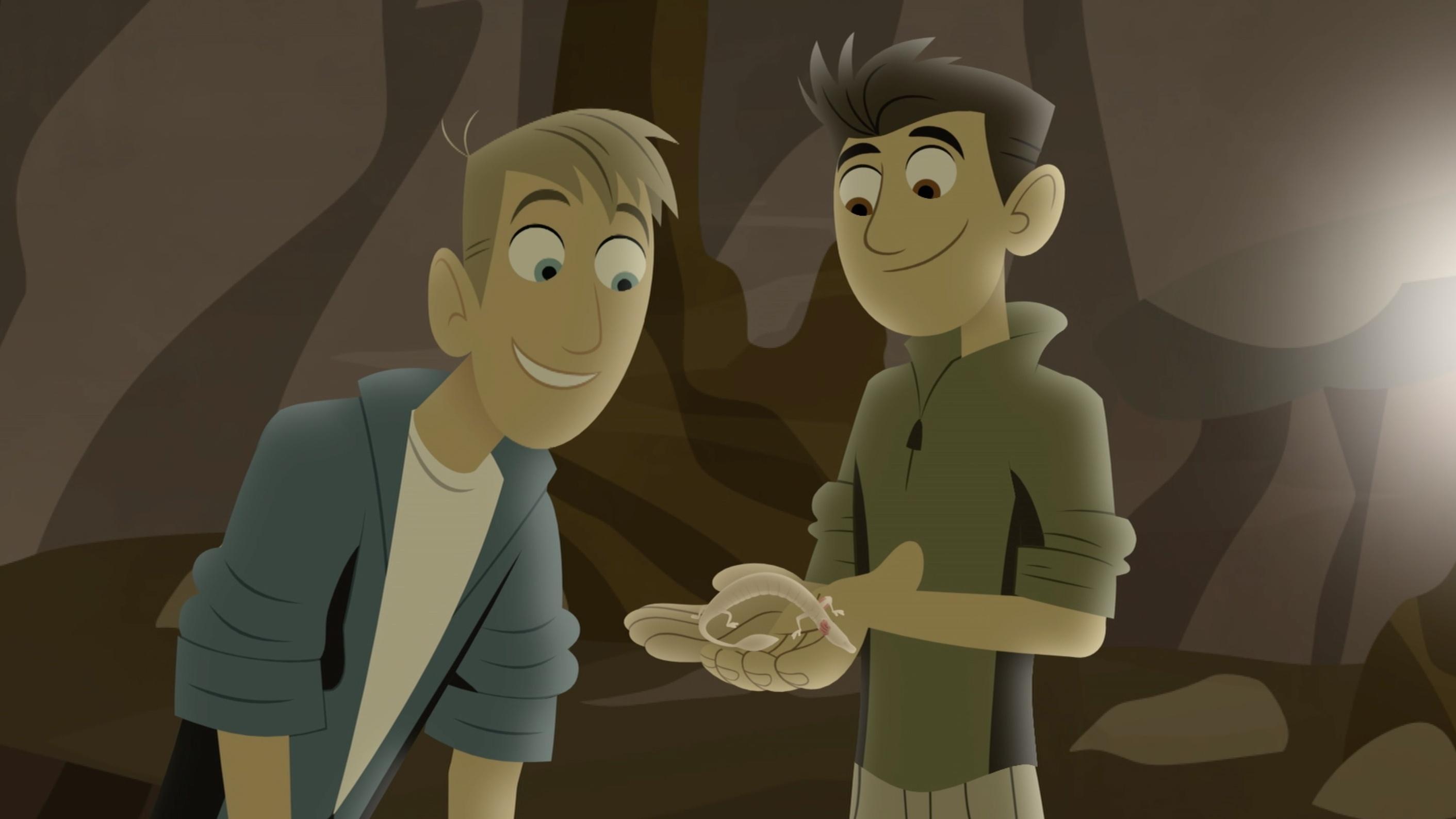 The Wild Kratts travel to Europe, where they meet the oldest living salamander.