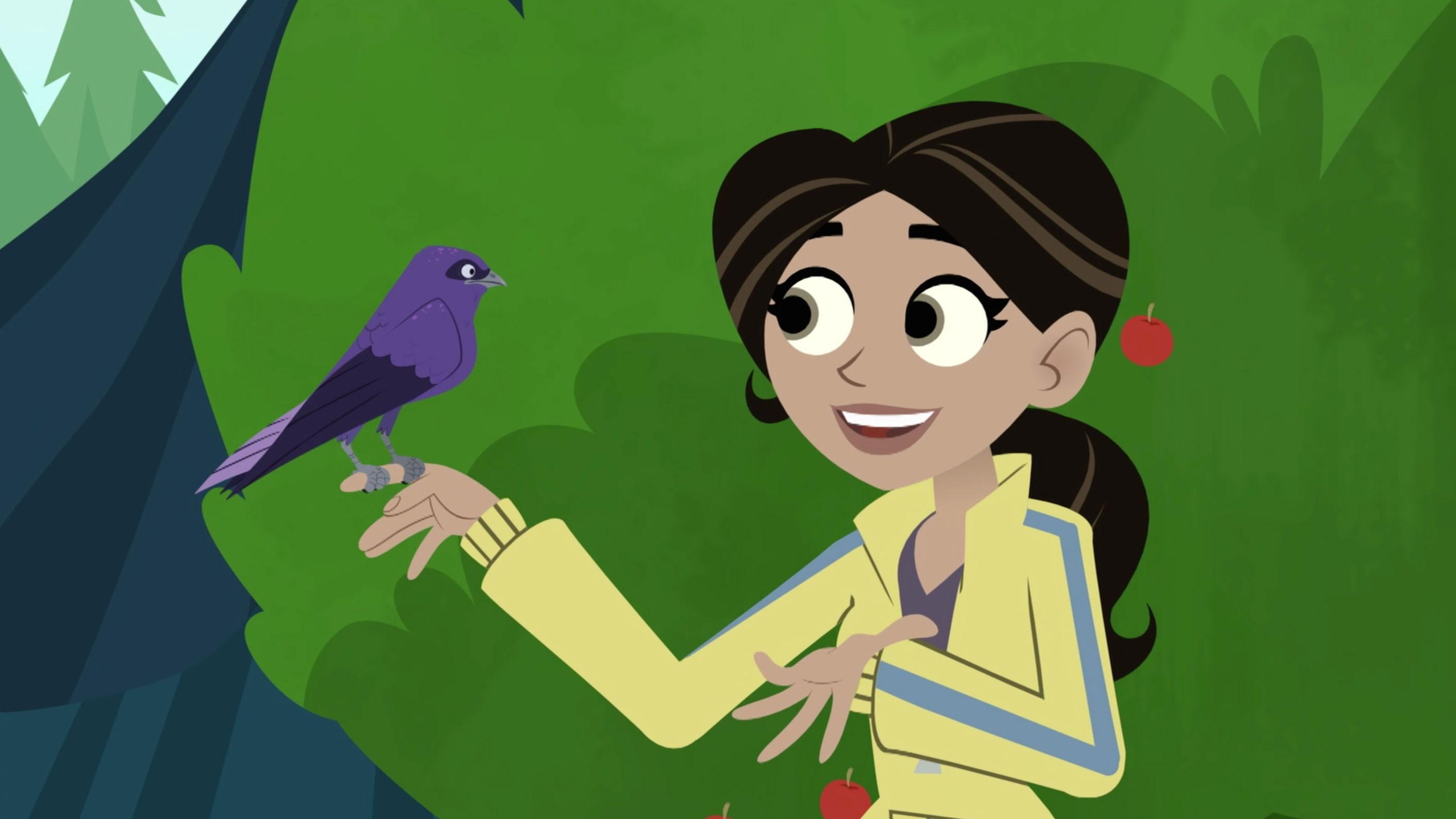 The Wild Kratts meet another martin - a bird called the purple martin!