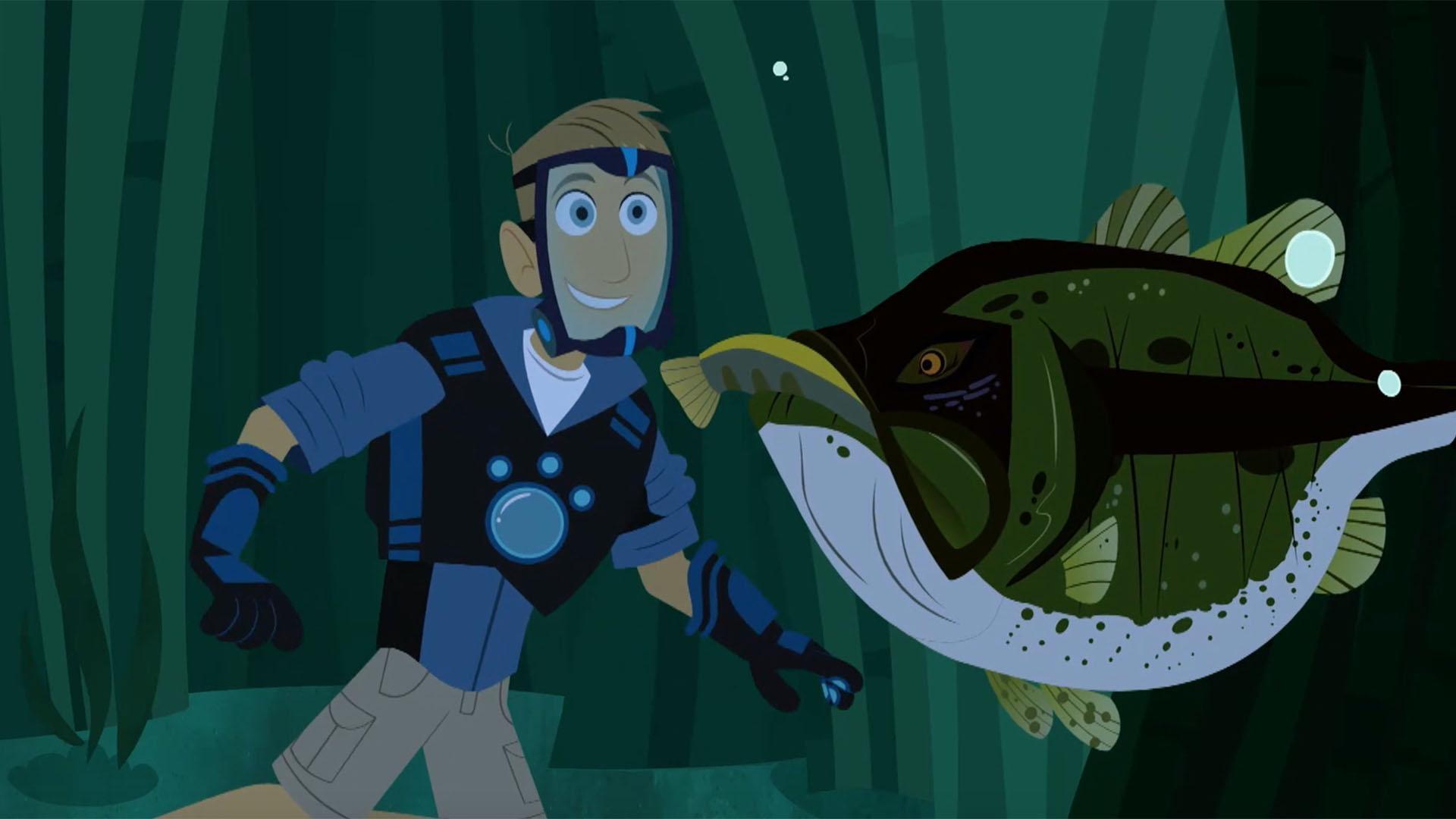 Martin goes on a creature adventure for large mouth bass