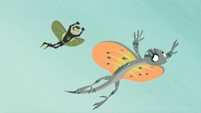 Wild Kratts - Draco Lizard: Livin' Creature Style Video | PBS KIDS