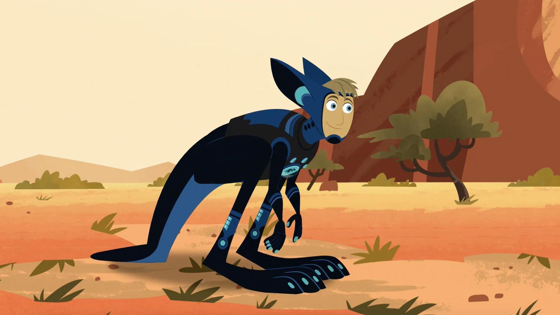 Martin and Chris each find a way to activate their kangaroo creature powers