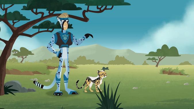 Wild Kratts Cheetah: Livin #39 Creature Style Video PBS KIDS