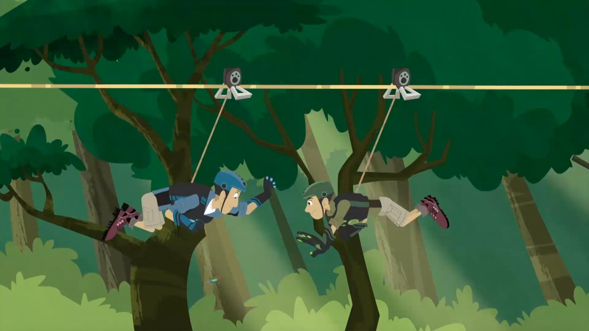 Chris and Martin try to touch a hummingbird to activate their CPS - to no avail!