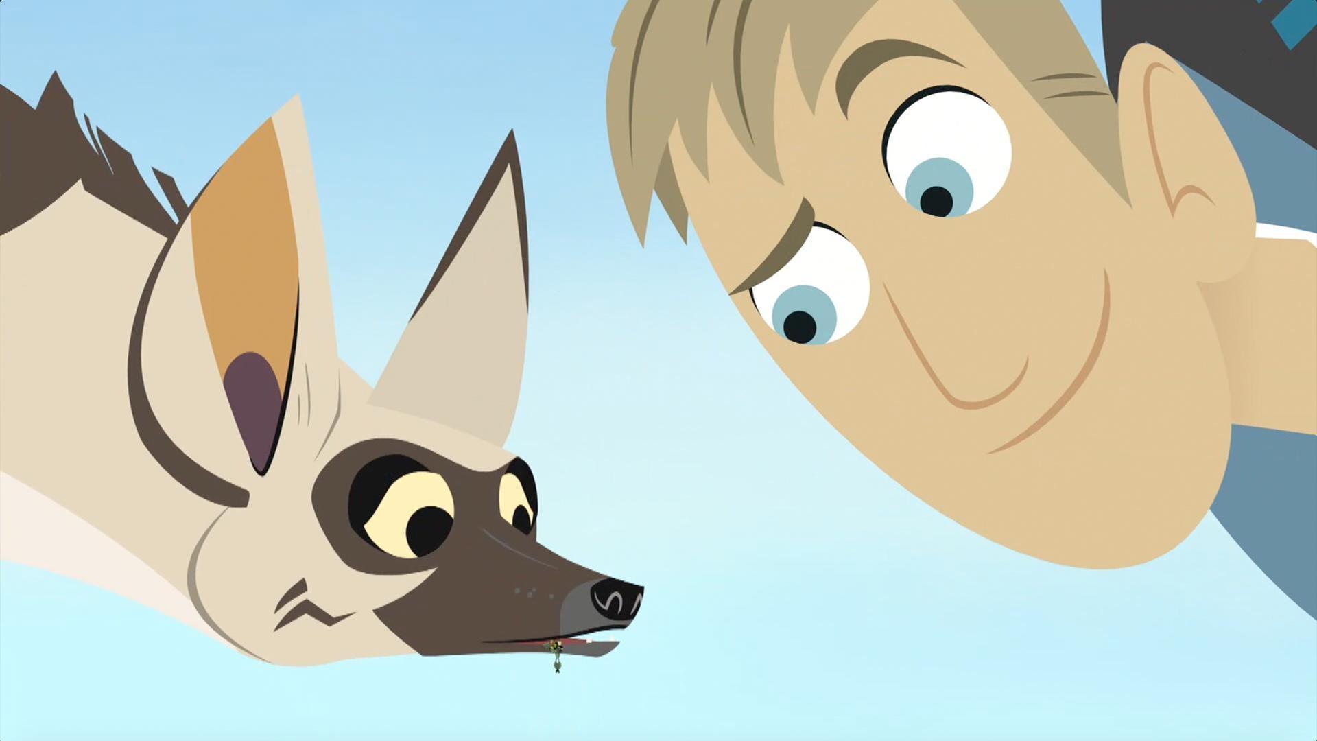 The termite colony and Chris are endangered by the appearance of an aardvark!