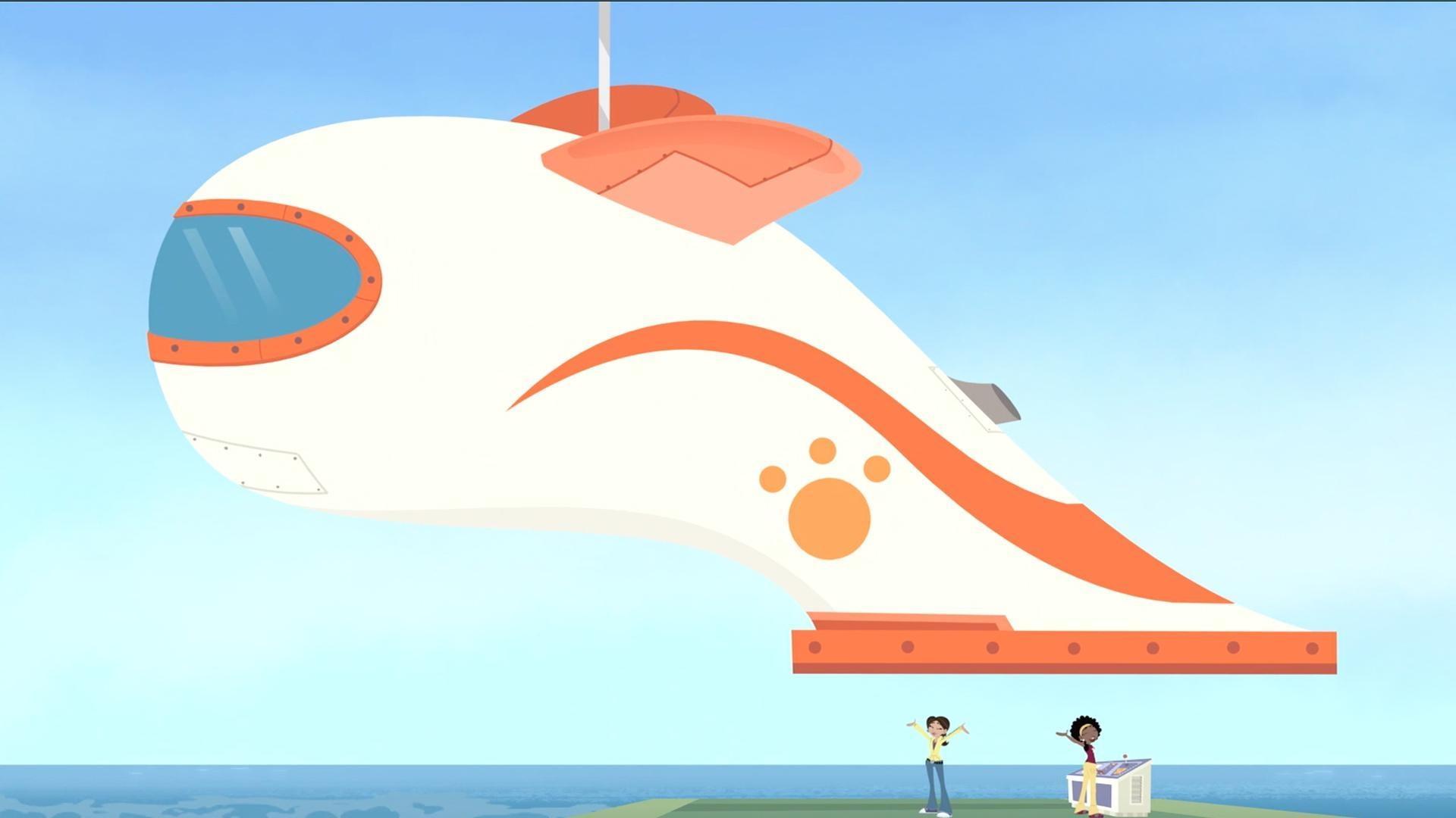 Martin dives in the ocean to see how long he can hold his breath.  Aviva has a surprise.