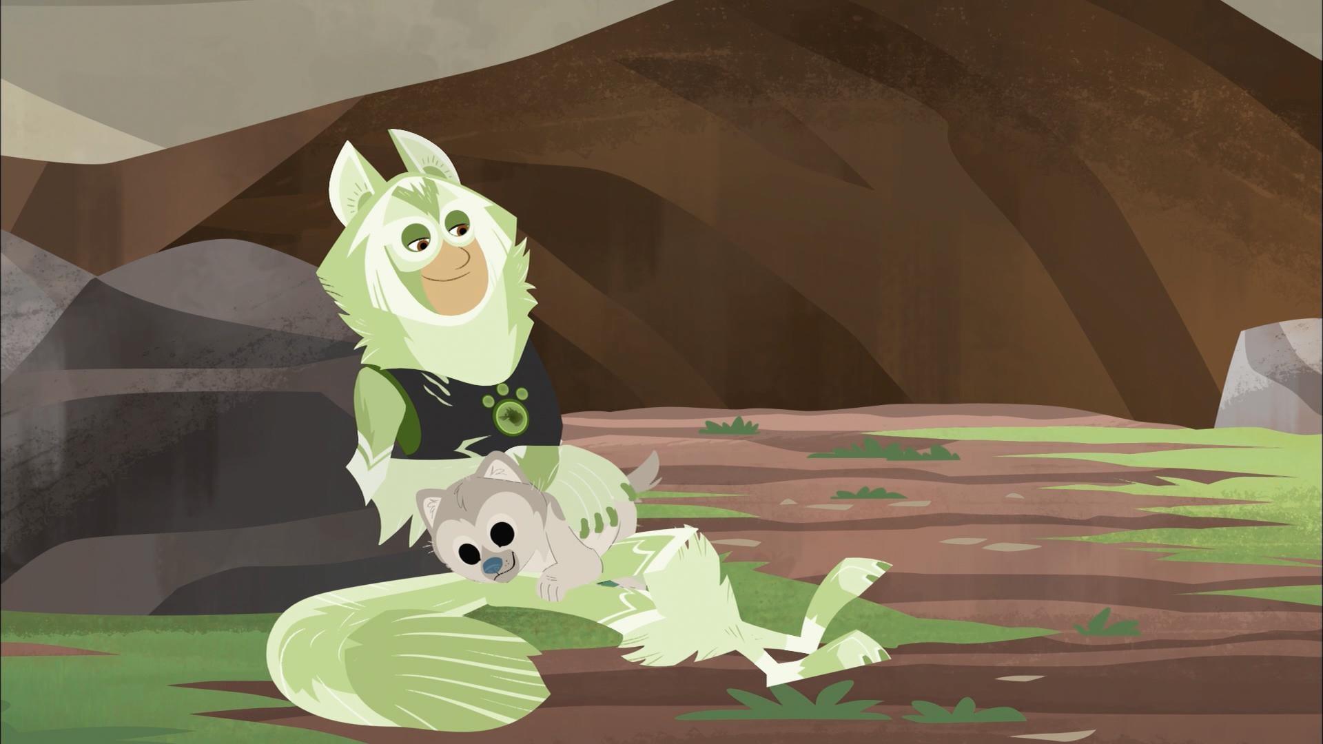 Chris apologizes to Baby Tooth for ruining his pack's hunt and saving their prey.