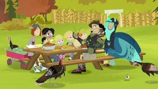 The Wild Kratts embark on a mission to stop Gourmand from catching a turkey.