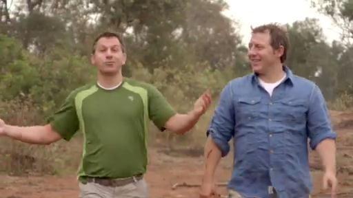 Chris and Martin meet a group of adorable orphaned baby elephants.