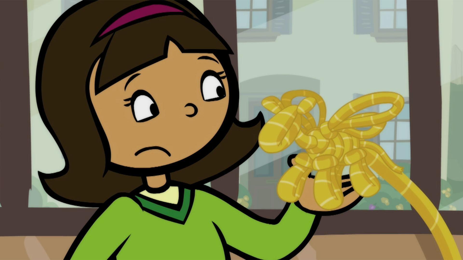 The Amazing Rope Guy goes on a crime spree./Becky, Scoops and Violet host Kids Action News