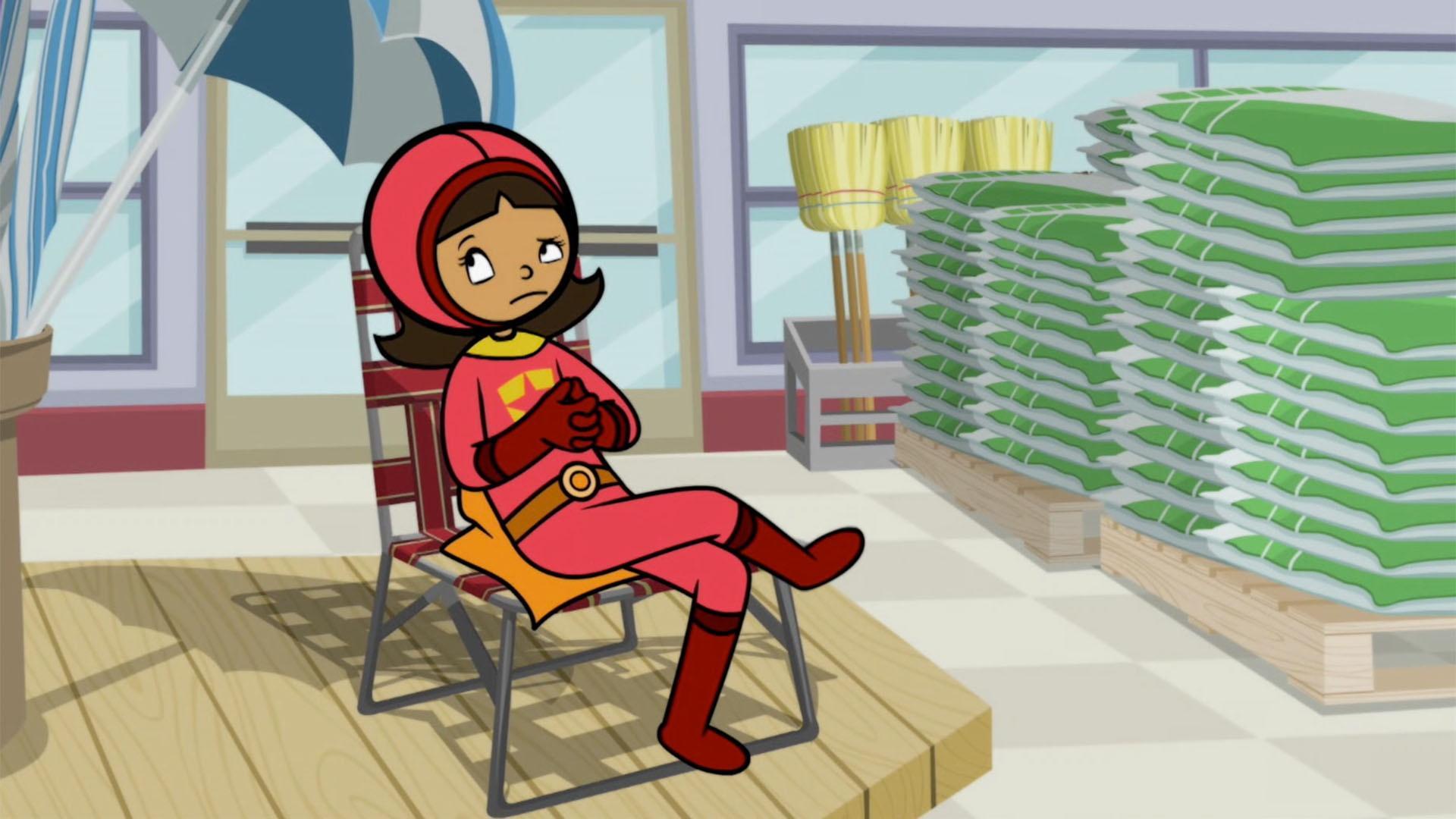 WordGirl asks Dr. Two Brains to commit a crime to keep her from giving her speech.