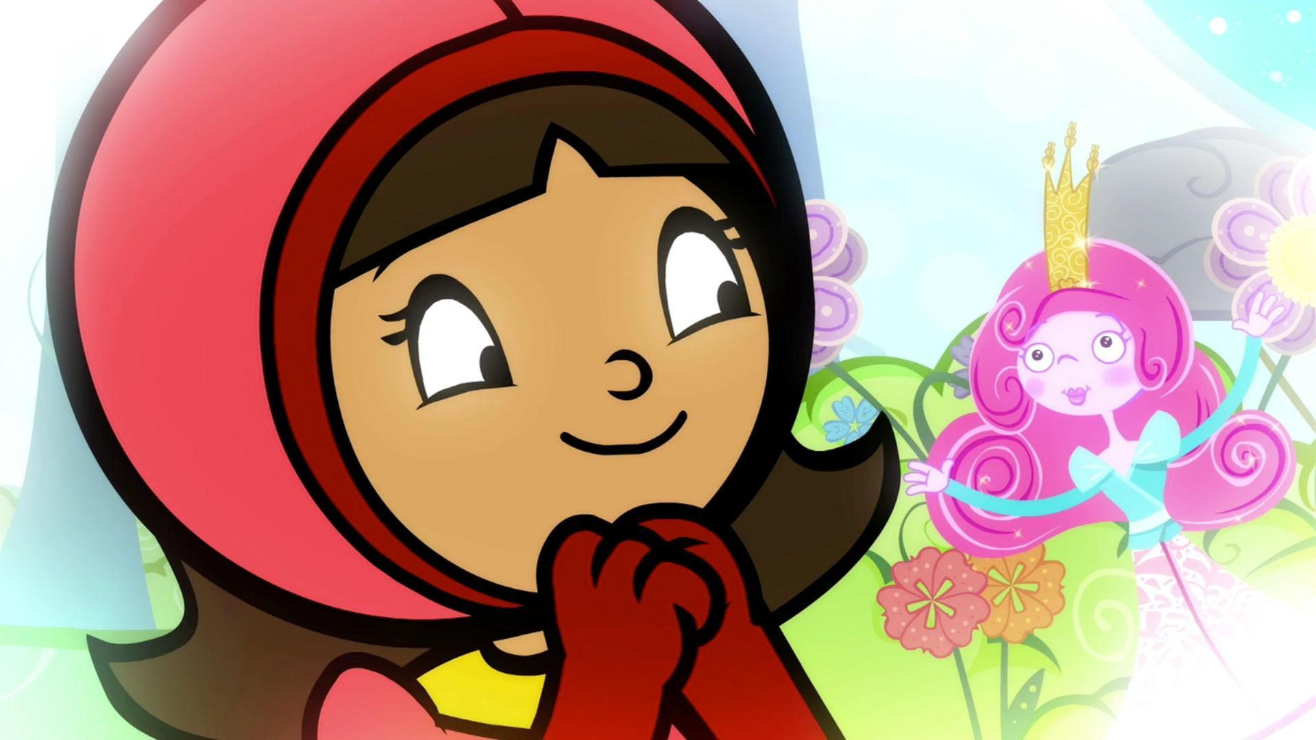 WordGirl plays a part on an episode of Pretty Princess. / Bob steps in for WordGirl.