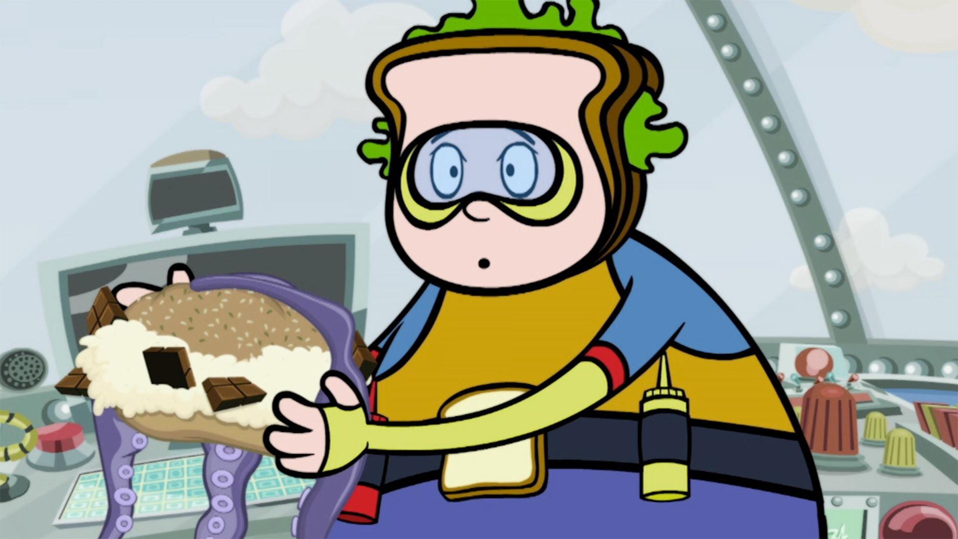 Chuck said someone called his sandwich "repulsive," but he doesn't know what that means.
