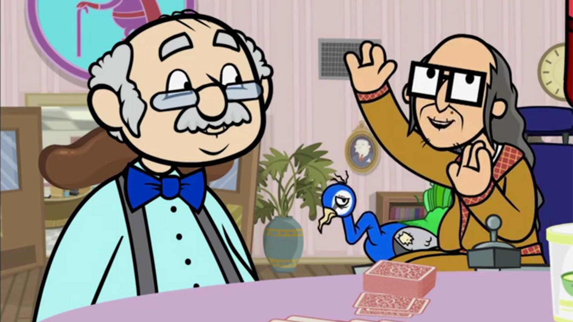 WordGirl tells her new friends what "reminisce" means.