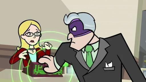 Mr. Big has mind-controlled everyone into buying his book and giving him their money.